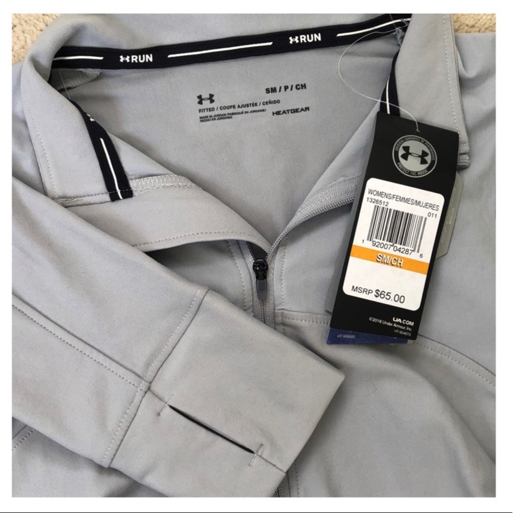 NWT UNDER ARMOUR 1/2 ZIP - Picture 4 of 8